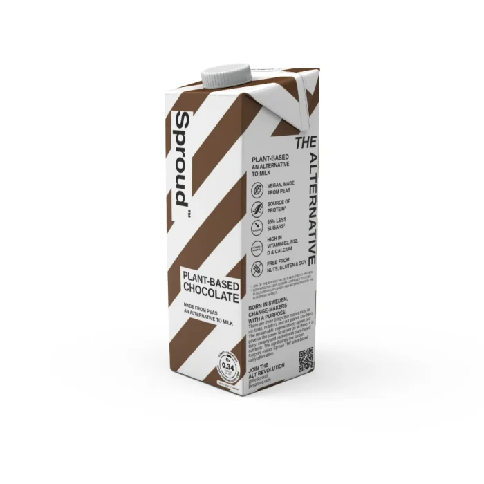 Γάλα Sproud Chocolate Φυτικής Προέλευσης - 1lt