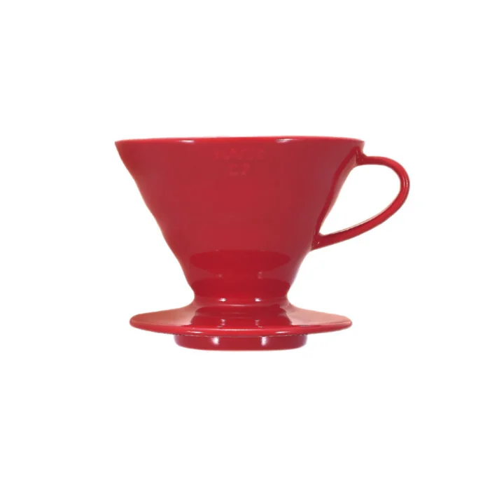 Hario Coffee Dripper 02 V60 Κεραμικός Κόκκινος