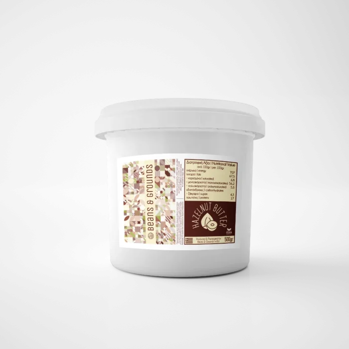 Beans & Grounds - Φουντουκοβούτυρο - 500gr